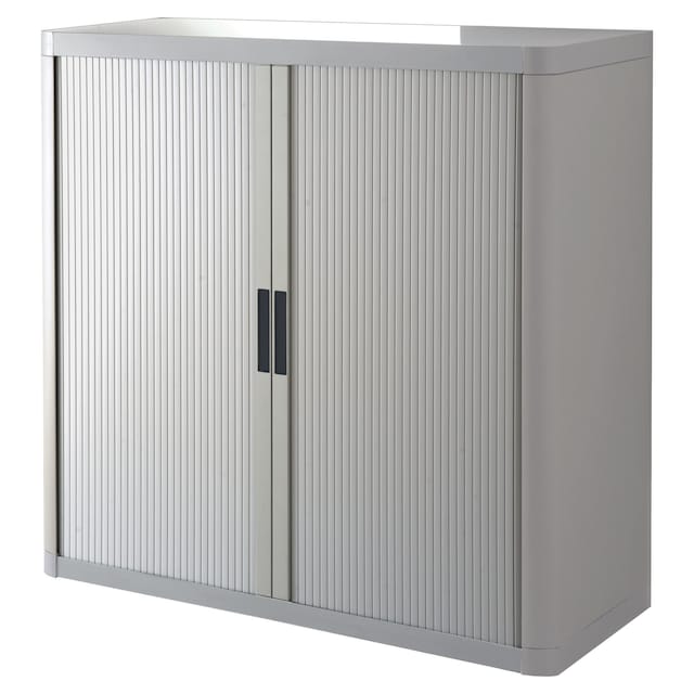 Paperflow EasyOffice Tambour Cupboard 1M Grey 1
