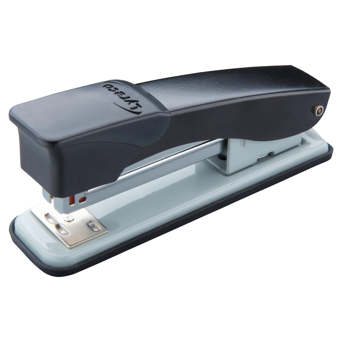 Lyreco Metal Stapler Half-Strip No.26/6 Black/Silver 1
