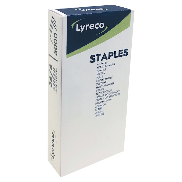 Lyreco Staples No.26/6 - Pack Of 5000 1