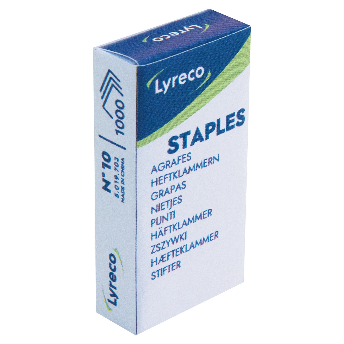 Lyreco Staples No.10 - Pack Of 1000 1
