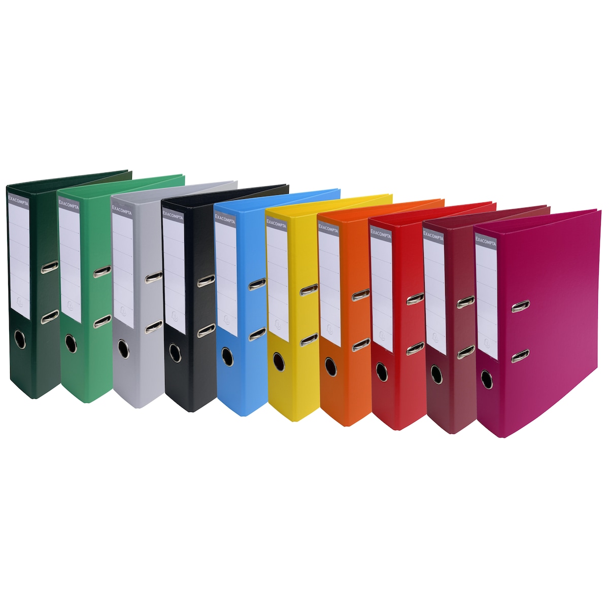 Exacompta LAF PremTouch A4 PVC 70mm Spine, Vivid Assorted 1
