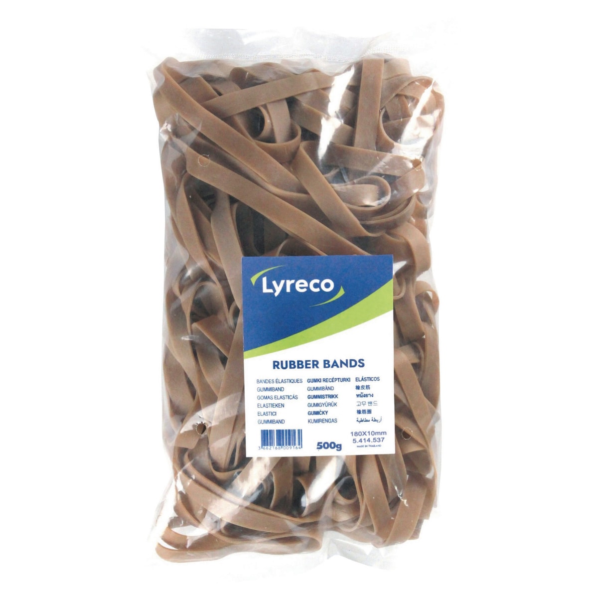 Lyreco Rubber Bands 10x180mm - 500g 1