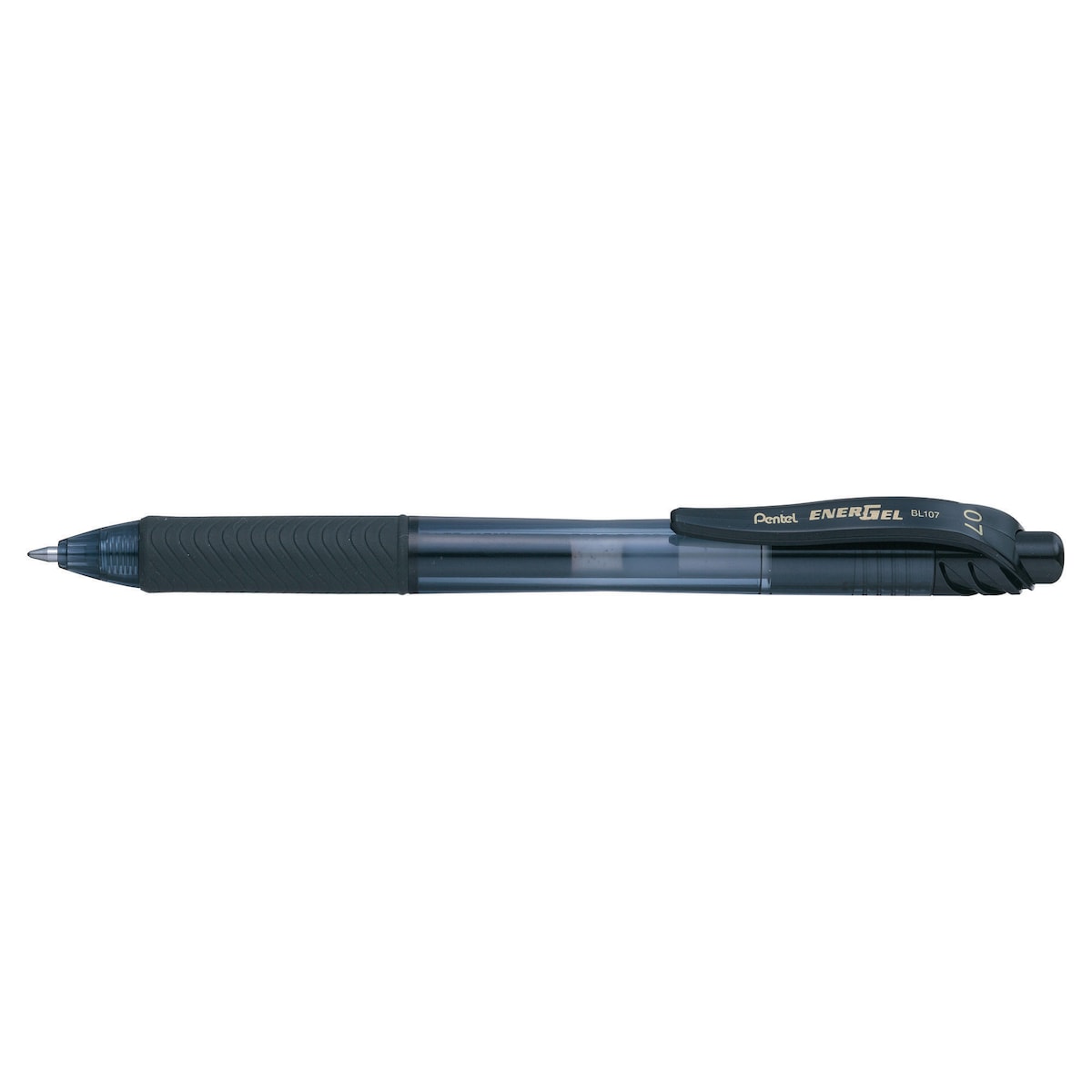 Pentel Energel BL107 Retractable Gel Ink Rollerball Pen Black - Box of 12 1