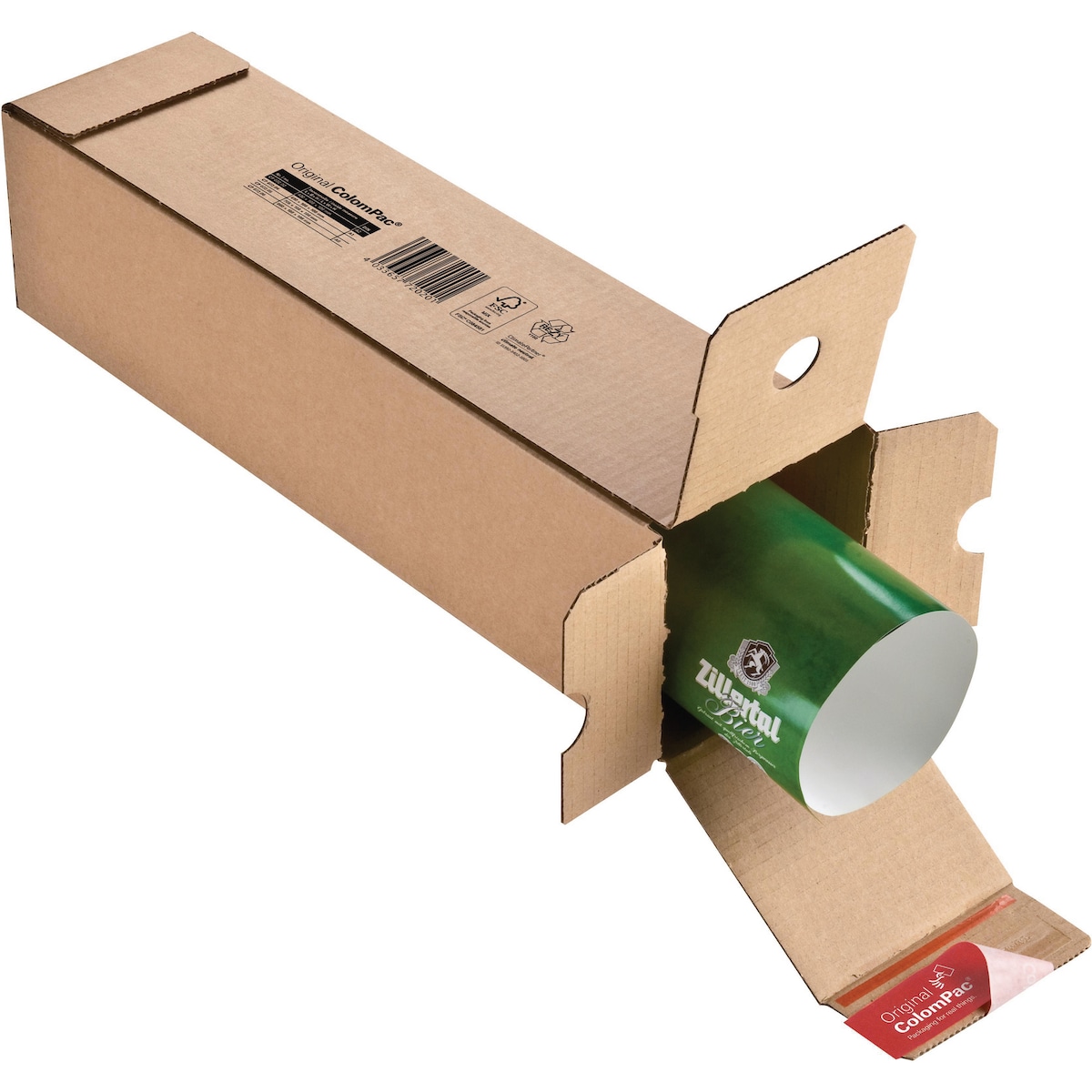ColomPac Rect. Postal Tube Self-Sealing 430X108X108mm Pack of 10 1