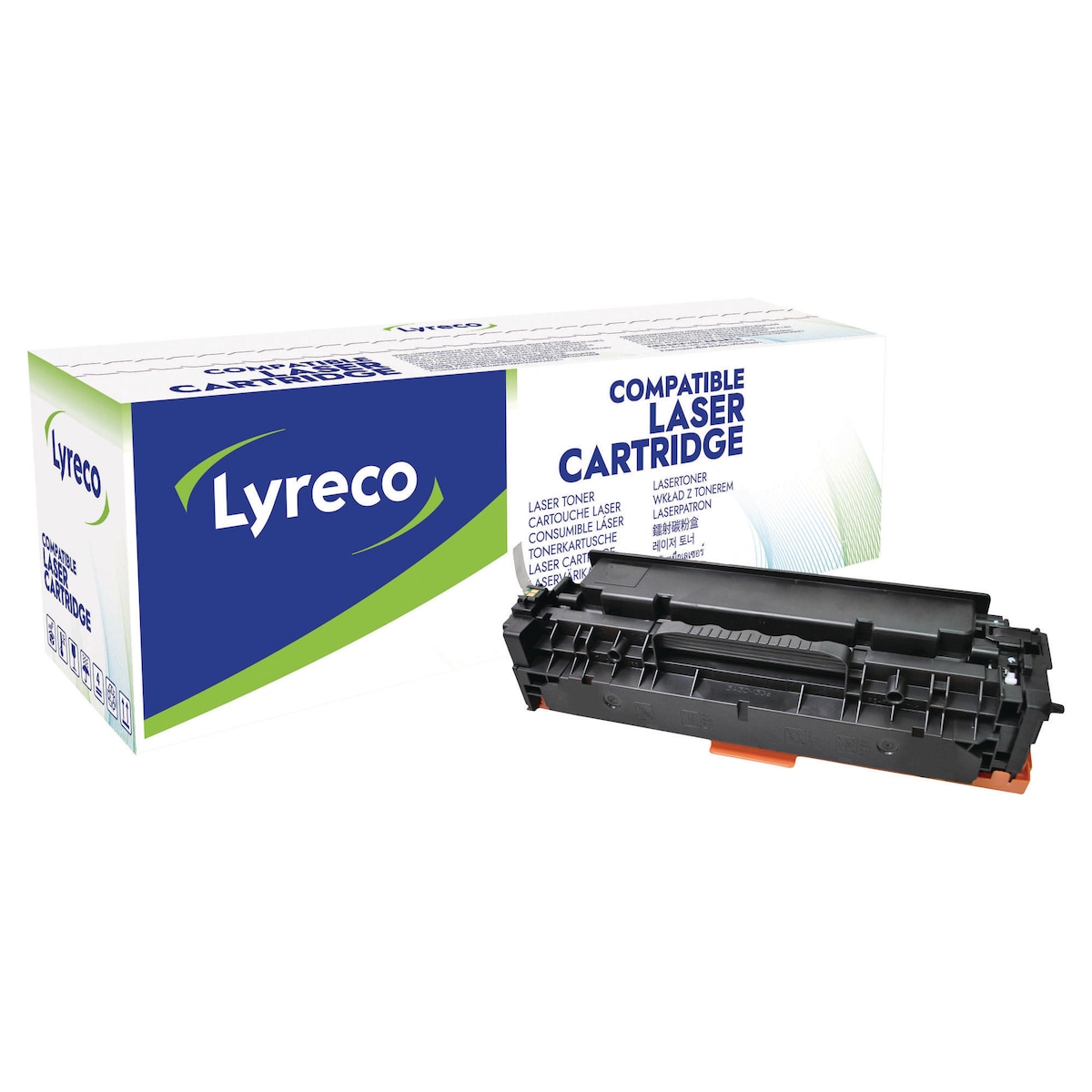 Lyreco Compatible 305A HP CE410A Laserjet Toner Cartridge Black 1