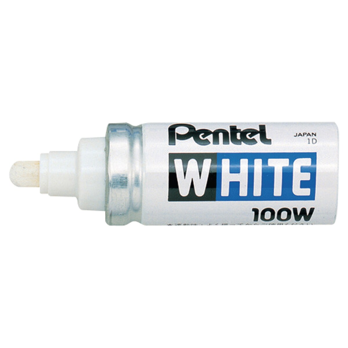 Pentel X100W White Marker Wide Bullet Point 1