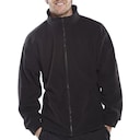Uneek Standard Fleece Jacket Black Large 1