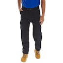 Polycotton Trouser Black, 44" Waist Short Leg 1