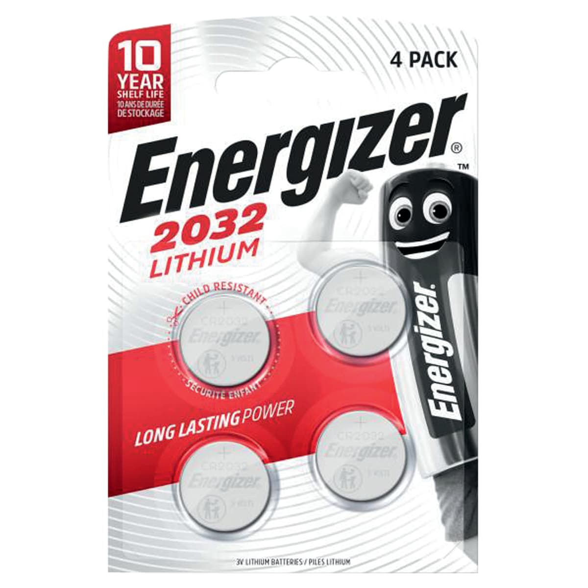 Energizer 2032 Lithium Coin Battery - 4 Pack 1