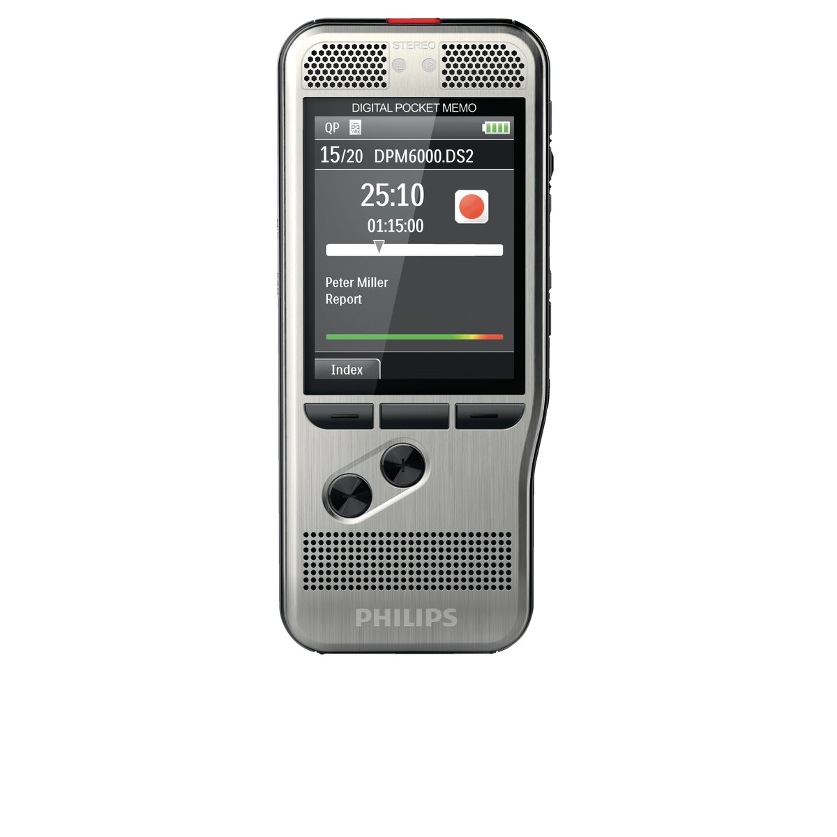 Philips DPM6000 Pocket Memo Digital Dictation... | Lyreco