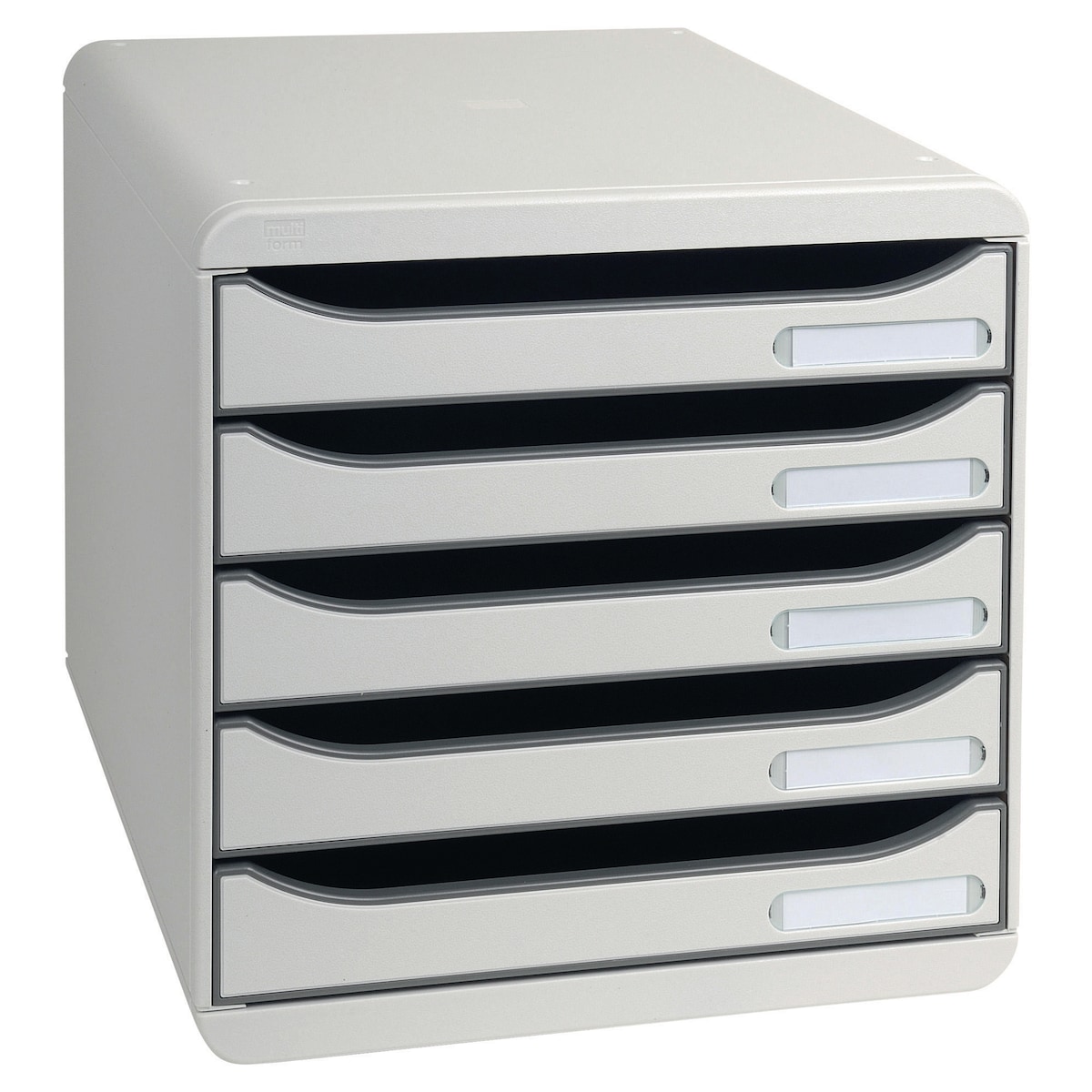 Exacompta BIG-BOX PLUS 5 Drawer Set, Light Grey 1