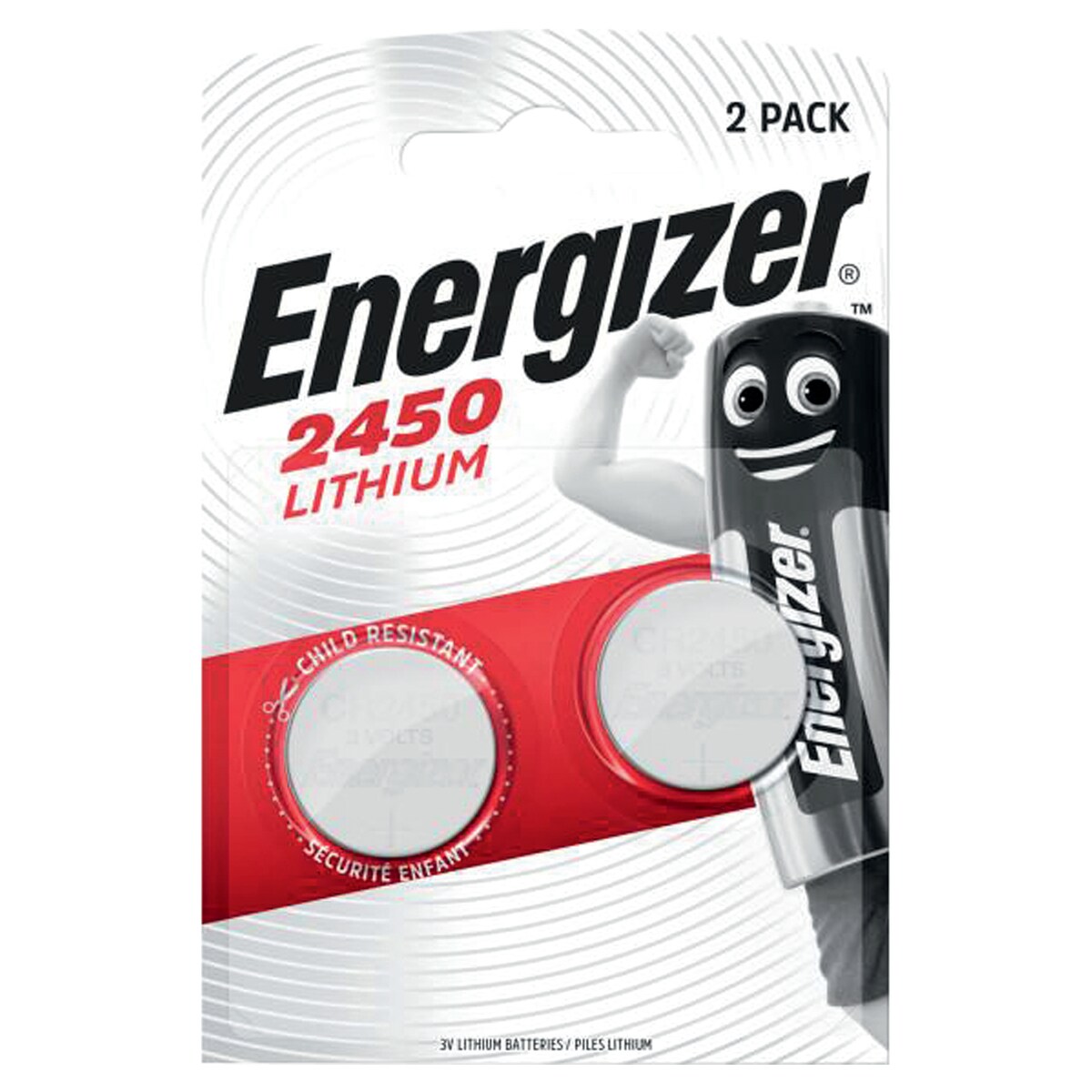 Energizer 2450 Lithium Coin Battery - 2 Pack 1