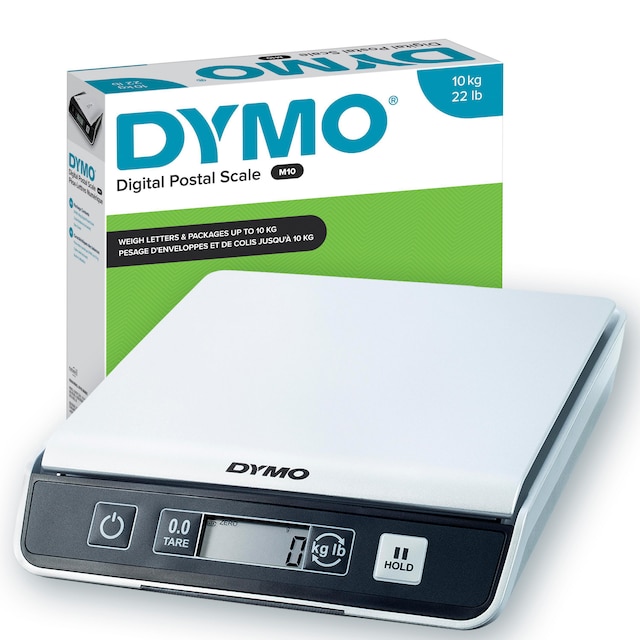 DYMO - M10 Digital Shipping Scale - Up to 10kg, 20 x 20cm 1