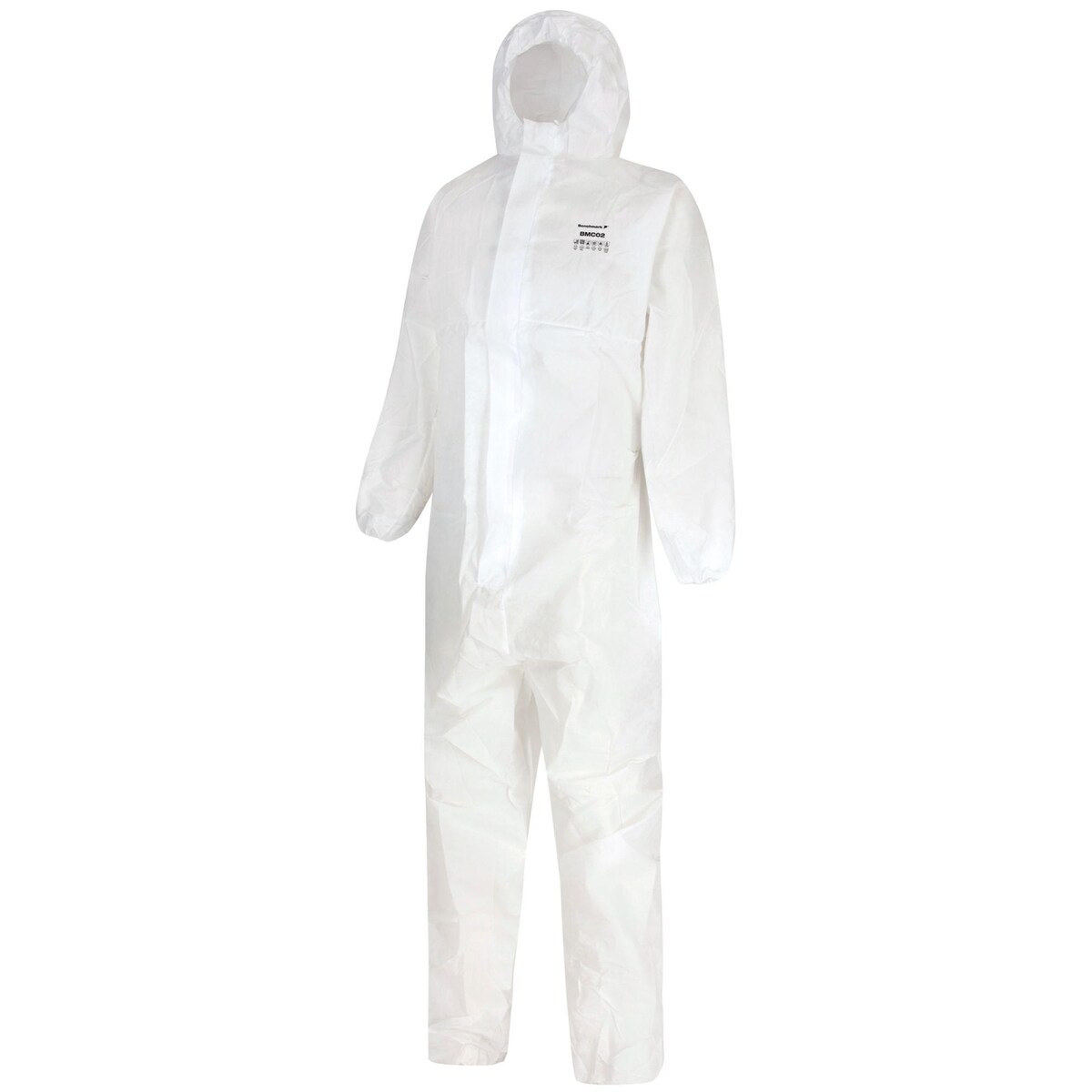 BMC 02 XL White SMMS Type 5/6 Suit 1
