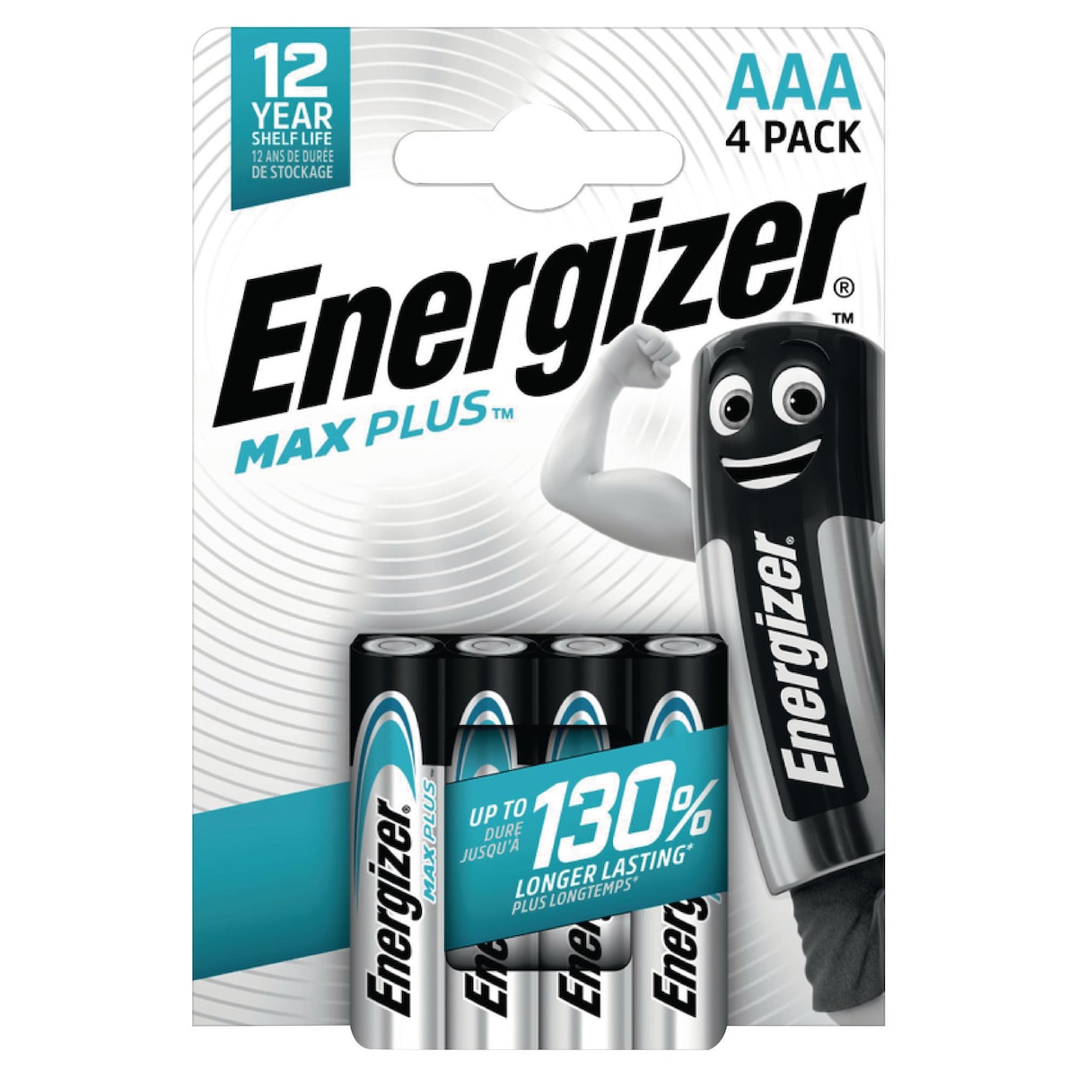 Energizer Alkaline Max Plus AAA Batteries - 4 Pack 1
