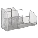 Alba Meshtri M Mesh Desk Organizer Silver 1