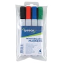 Lyreco Whiteboard Markers Chisel Asst - Pack Of 4 1