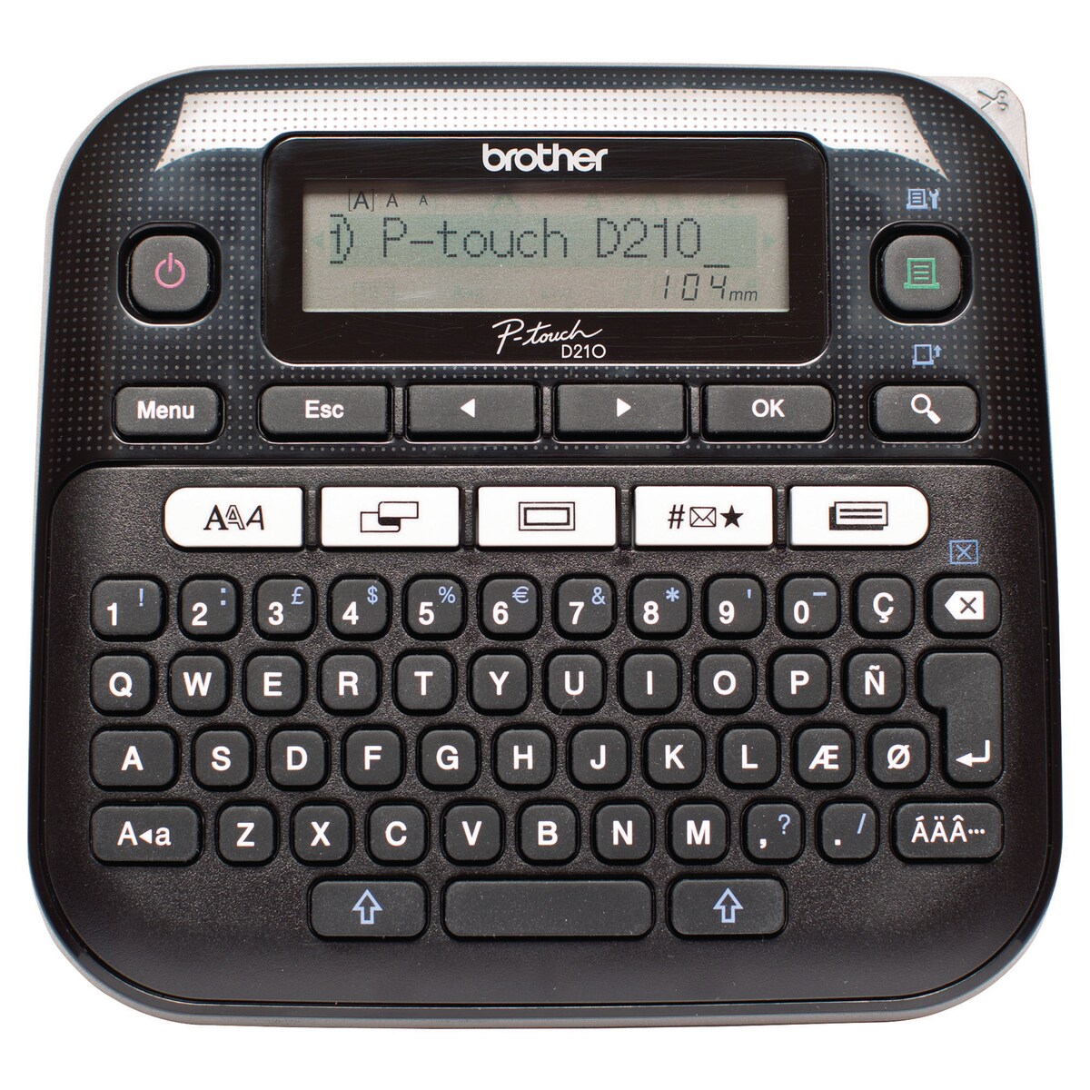 Brother PT-D210VP P-Touch Label Mach QWERTY 1