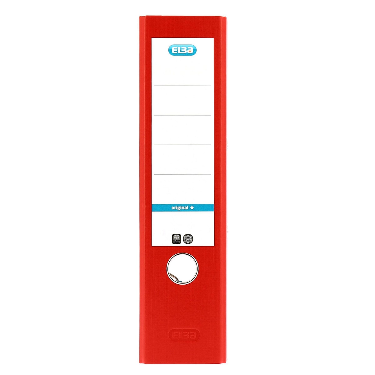 ELBA Lever Arch File A4 Spine 80 mm red 1