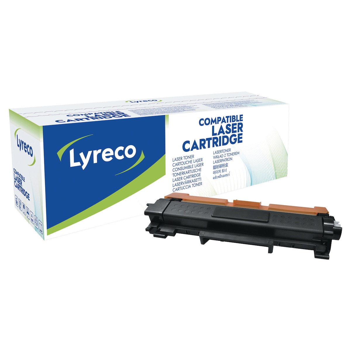 Lyreco Compatible TN2410 Toner Cartridge Black 1