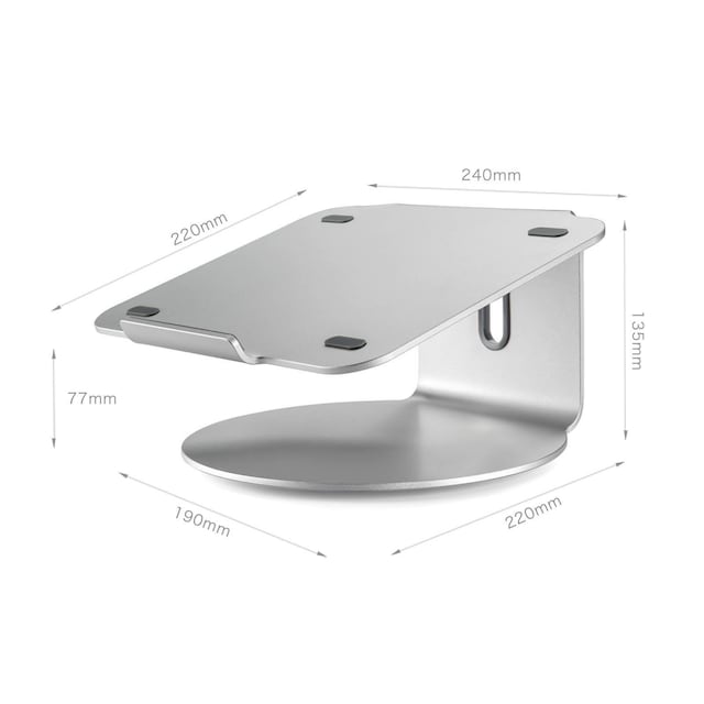 Alba Rotative Laptop Support Alu 1