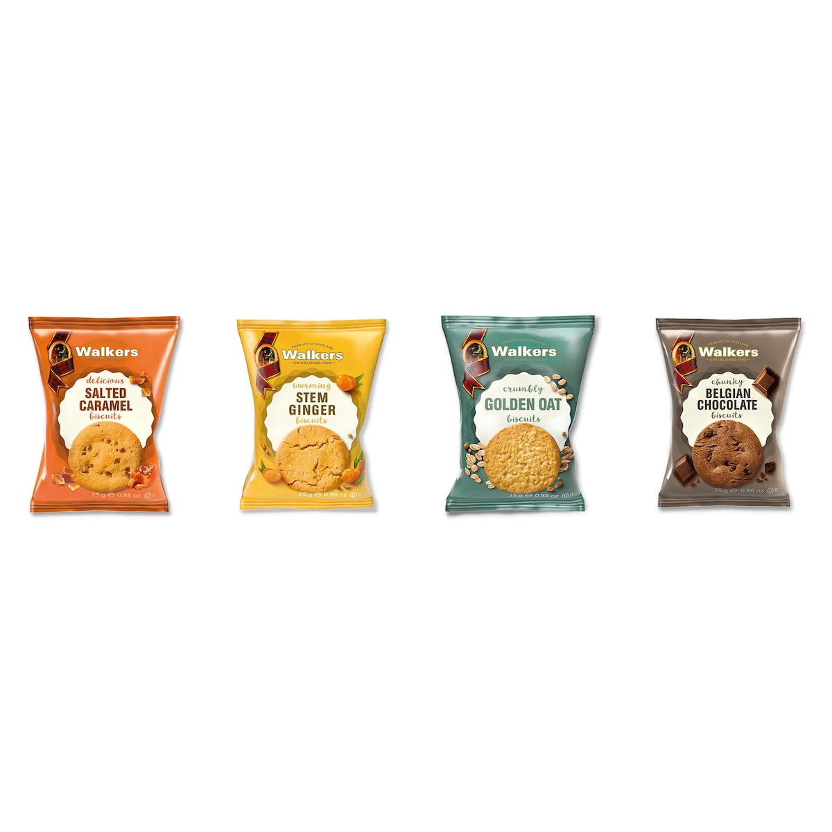 Walkers Biscuit Twin packs Assorted - Pack of 100 1
