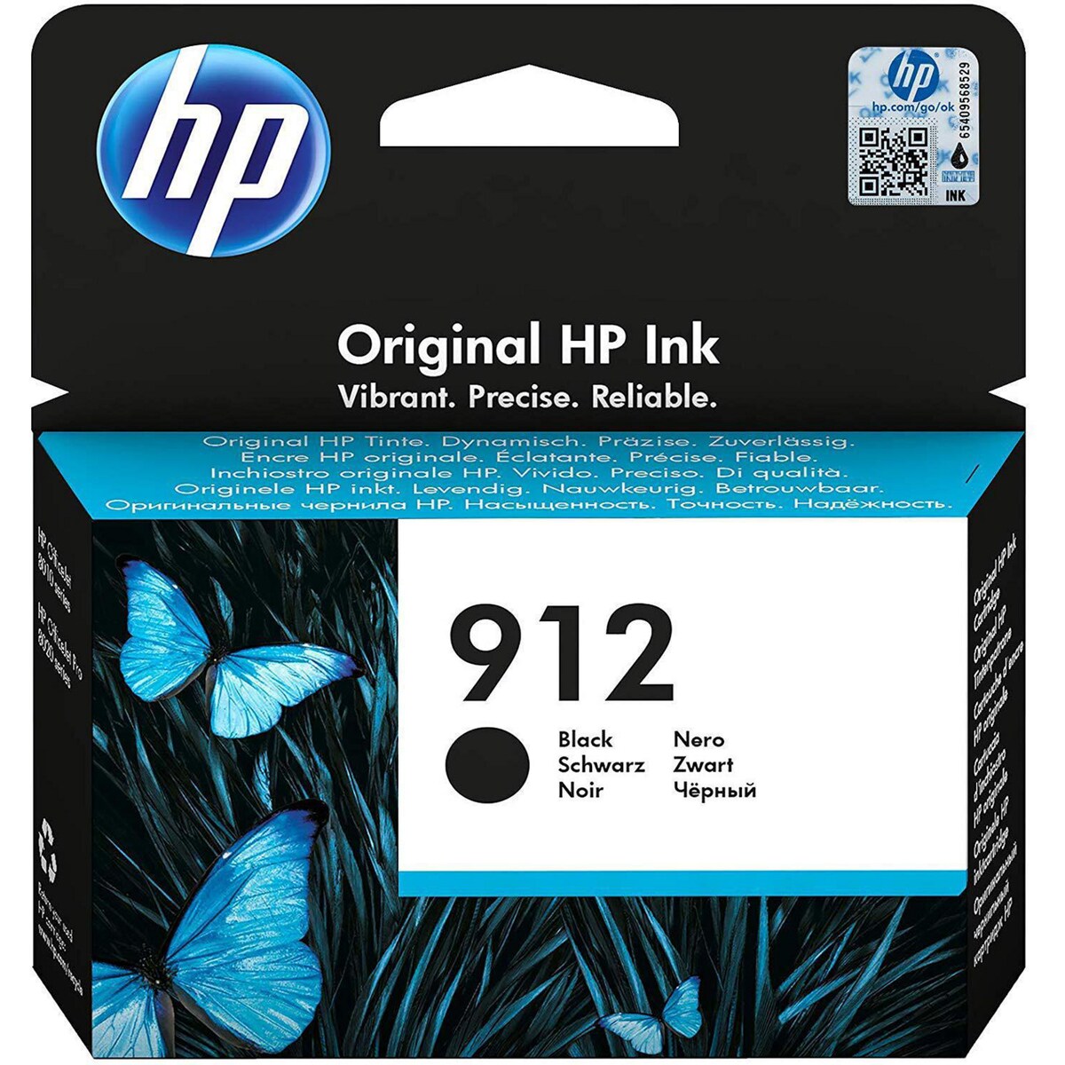 HP 912 Black Original Ink Cartridge (3YL80AE) 1