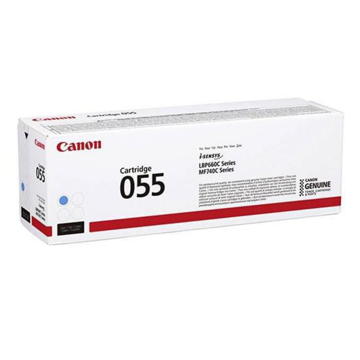 Canon 055 Toner Cartridge Cyan 1