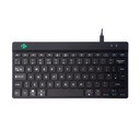 R-Go Compact Break Ergonomic Keyboard QWERTY (UK), Black, Wired 1