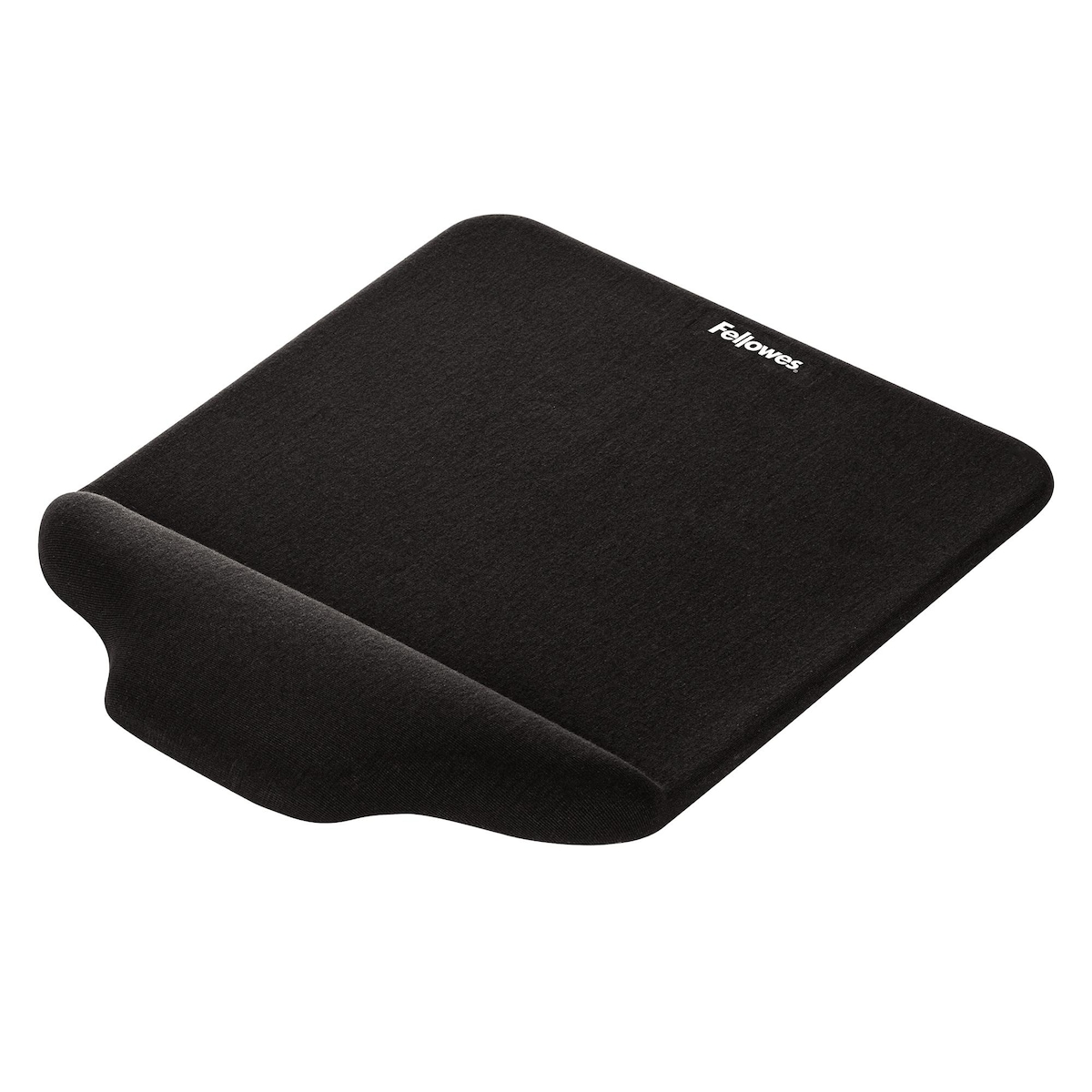 Fellowes Mouse Pad Wrist Rest - PlushTouch Mousepad Wrist Support - Black 1