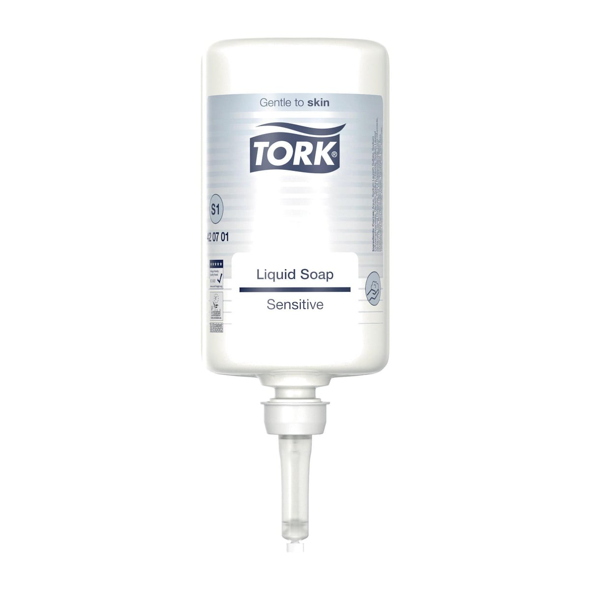 Tork Sensitive Liquid Soap S1, 420701 1