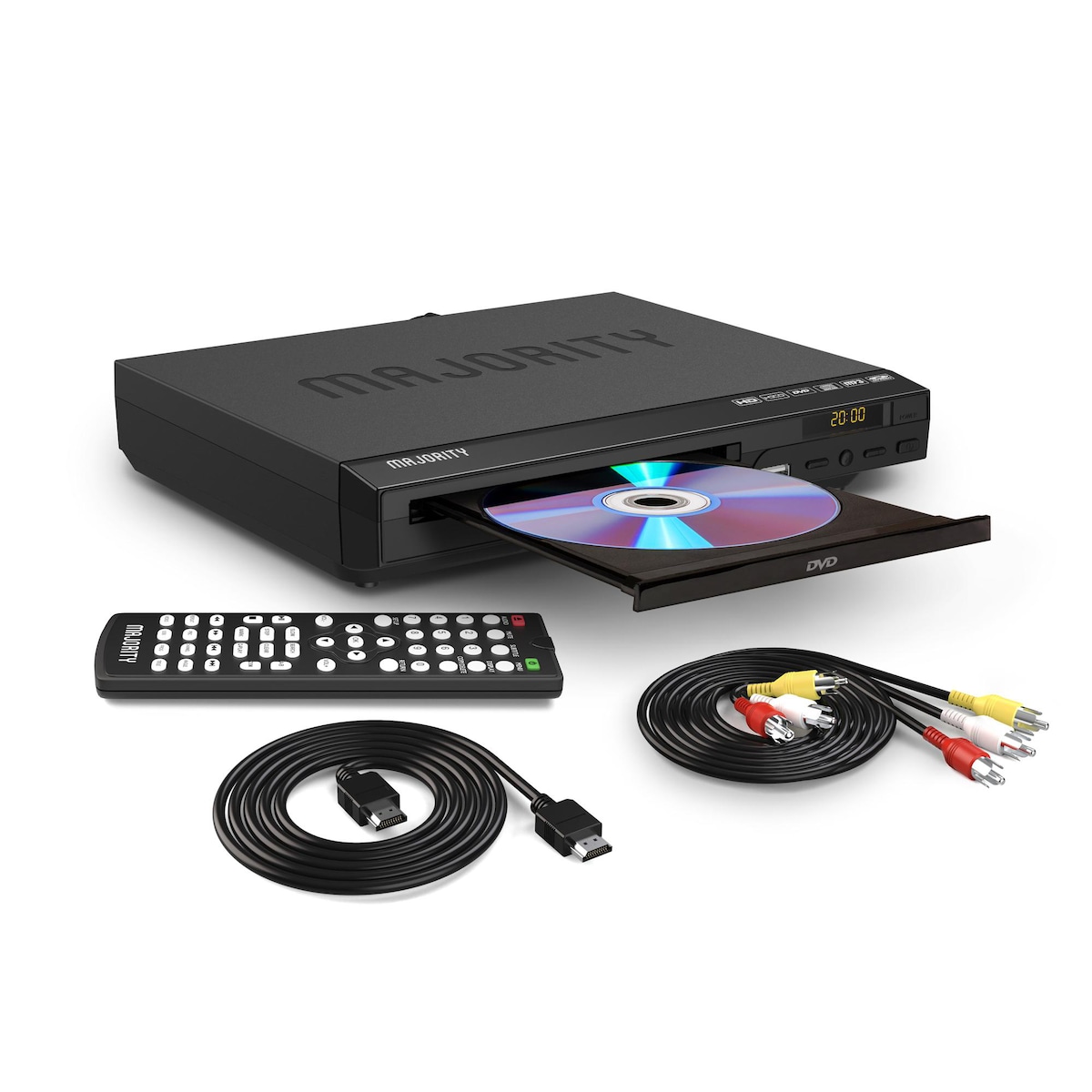 Majority Region Free DVD Player with HDMI Cable Included - Black 1