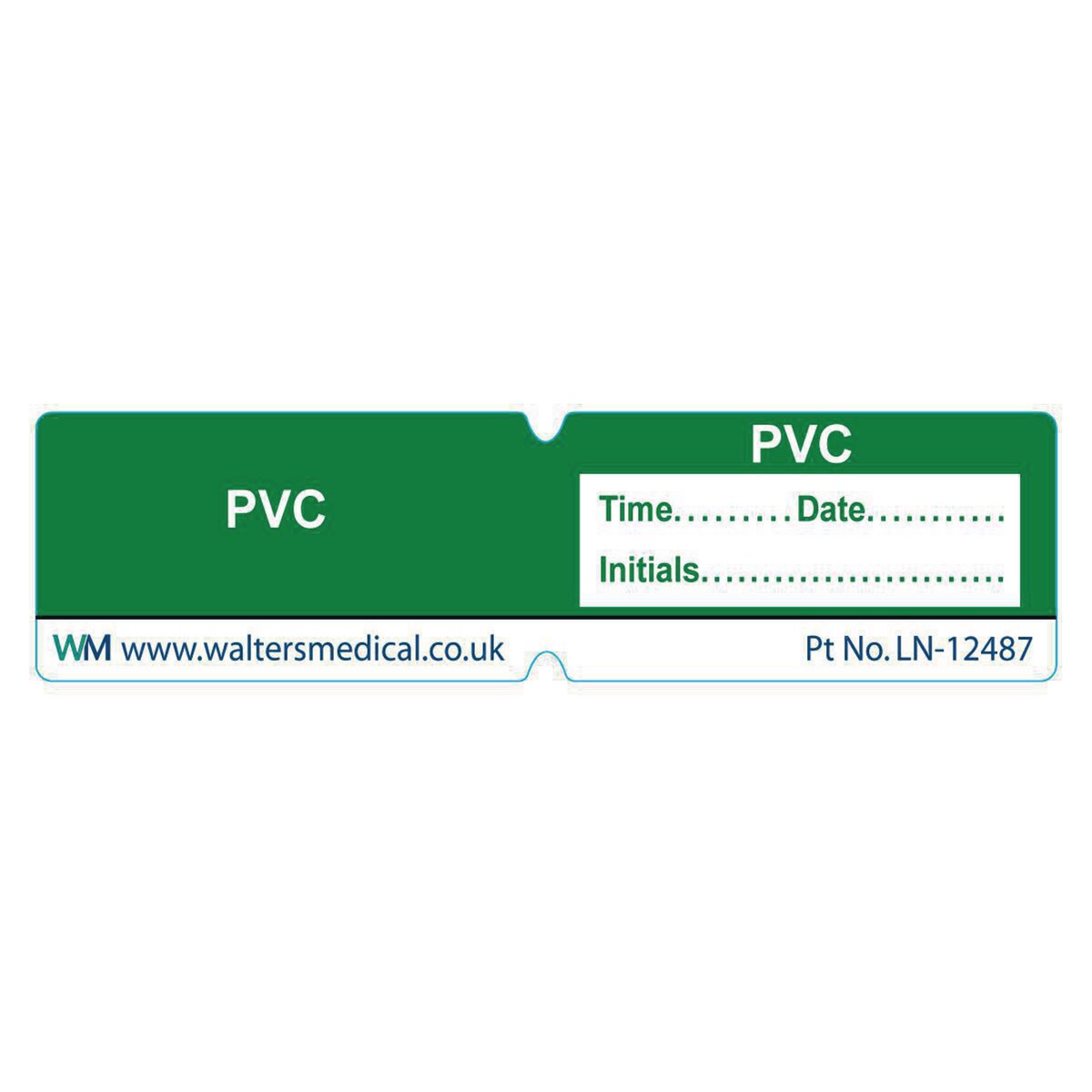 Line Label - PVC Green | Lyreco