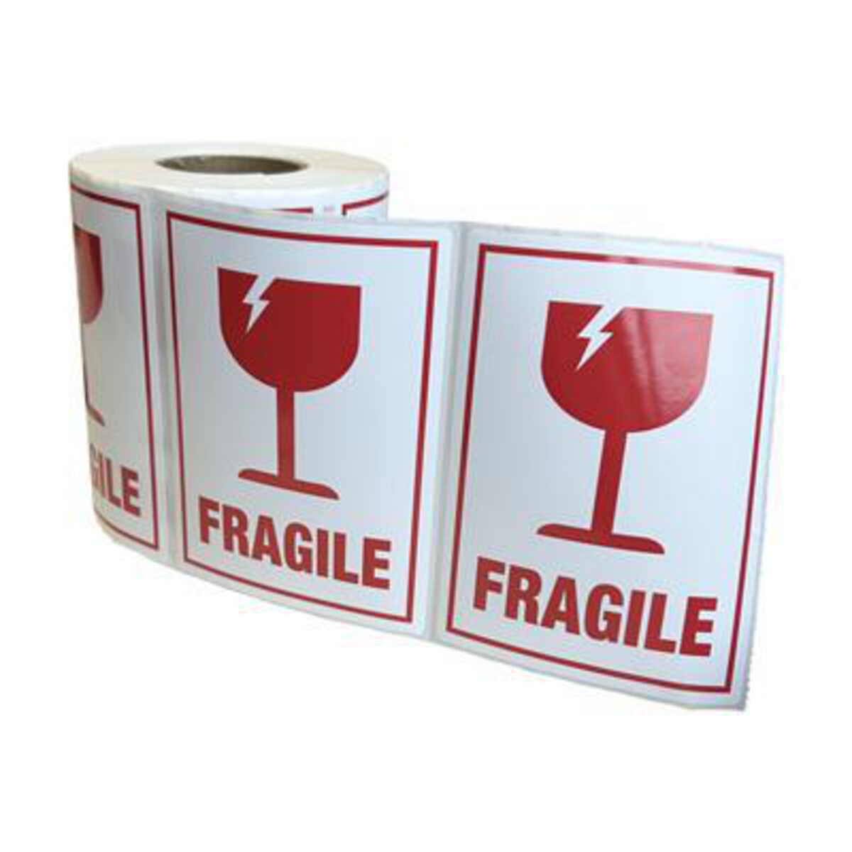 Roll 500 FRAGILE HANDLE W/CARE PARCEL Labels... | Lyreco