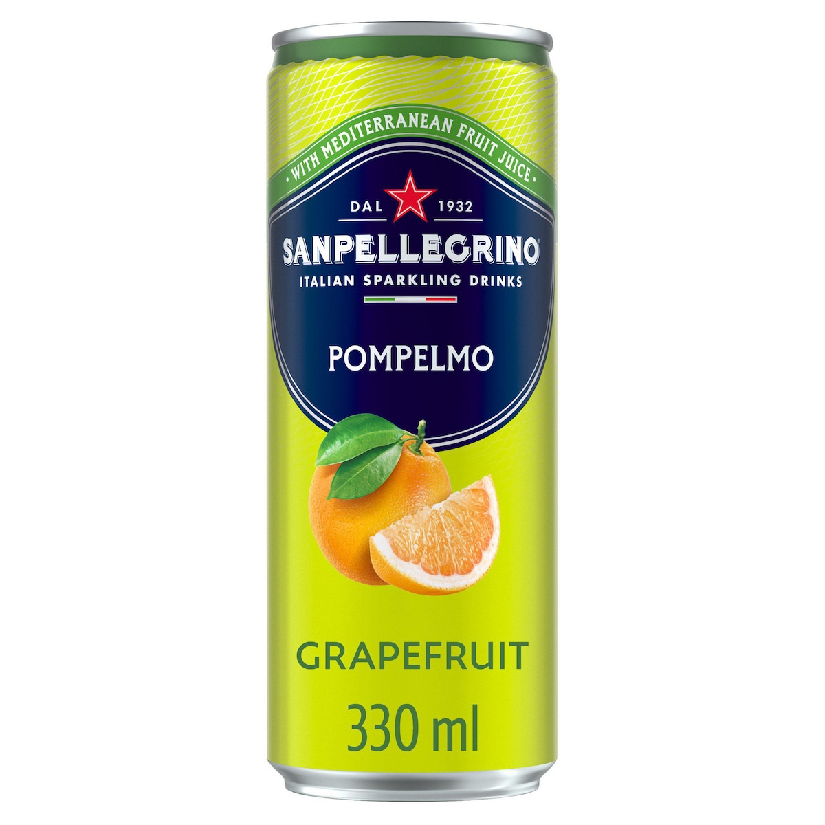 San Pellegrino Sparkling Grapefruit Cans, Pack of 24 1