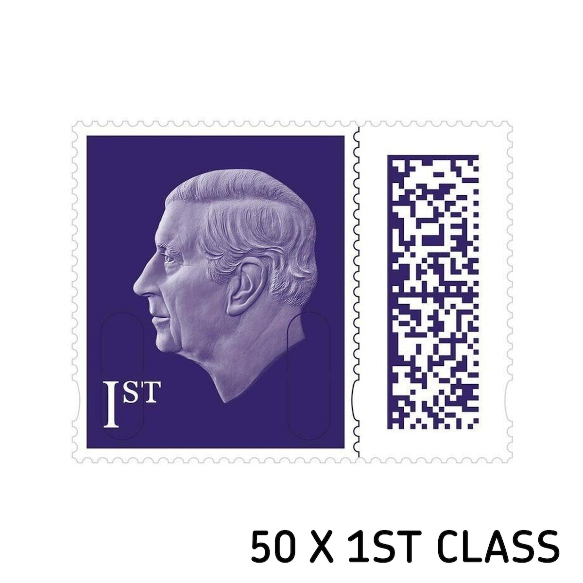 PK50 BBS1 1ST CLASS STAMP SHEET 1