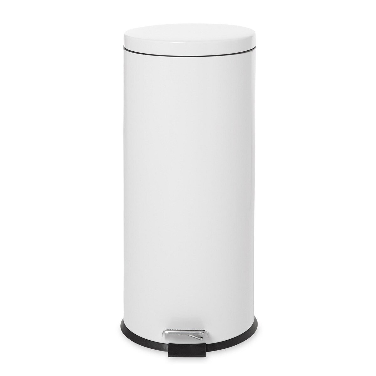 Rubbermaid Pedal Bin with Galvanised Liner 30.3L White 1