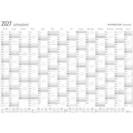 Staedtler Plakatkalender