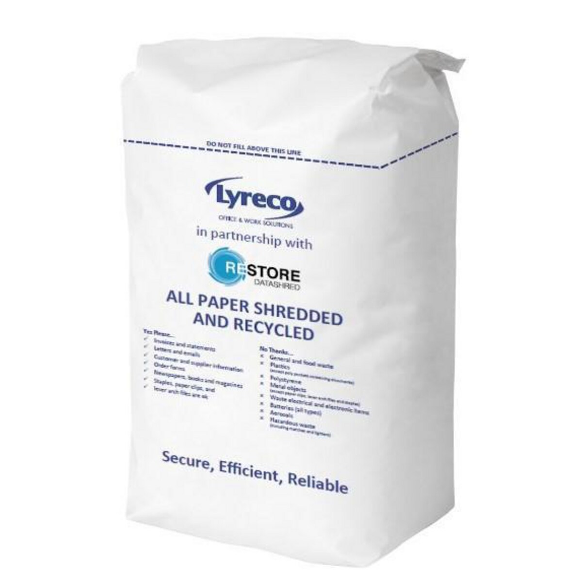 Shredding Service Bags - Pack of 10 1