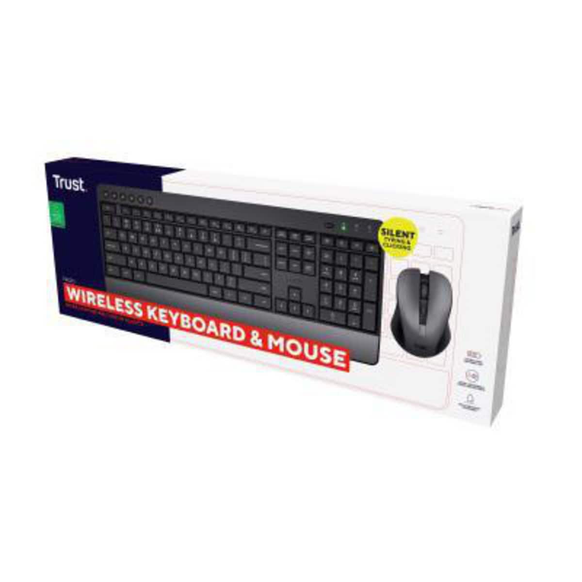 Trust Trezo Wireless Comfort Deskset 1