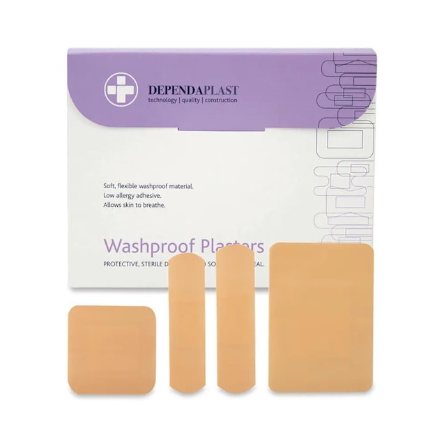 Plasters Waterproof Assorted Sizes (Pack of 100) 1