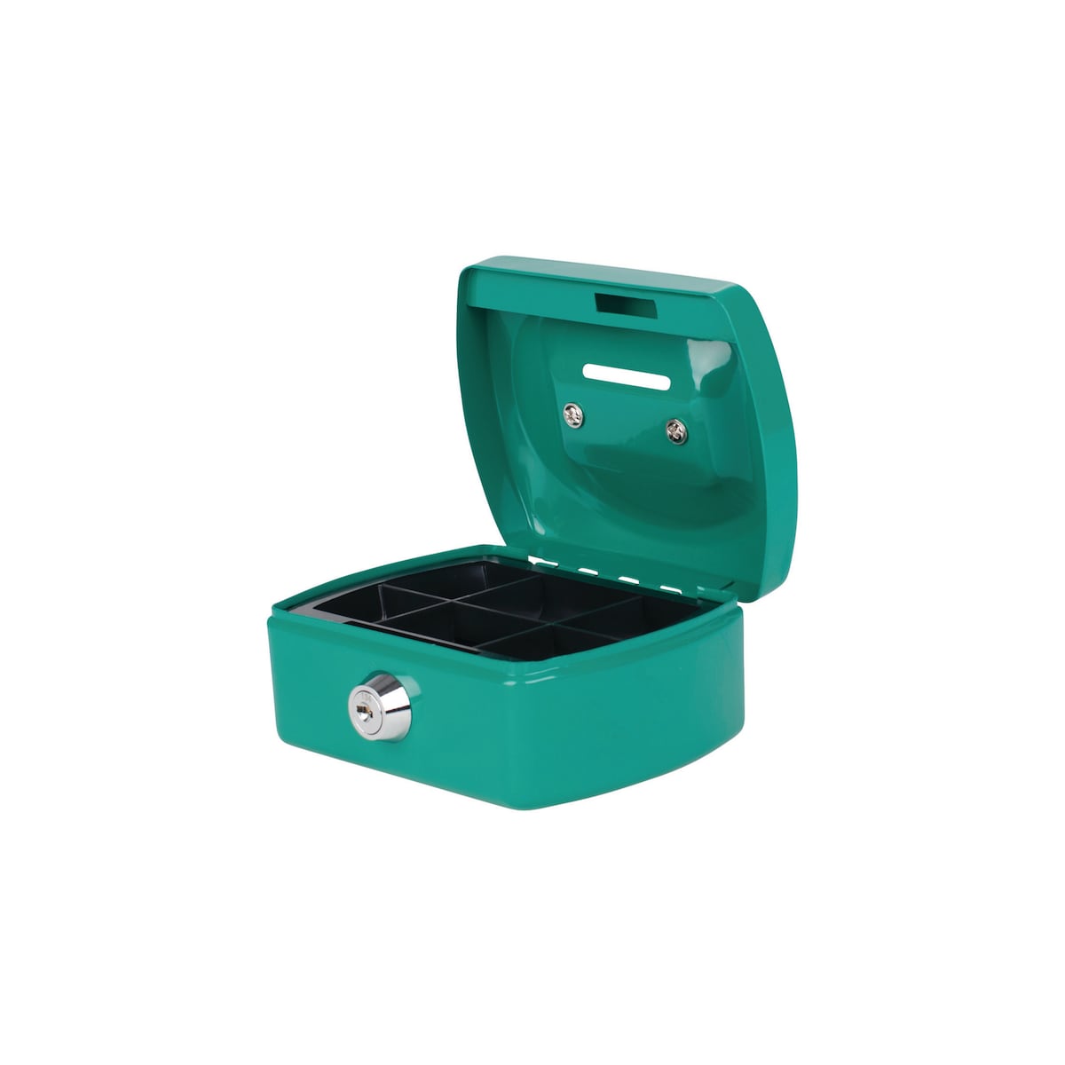 Pavo 8007394 Cash Box Steel Green 1