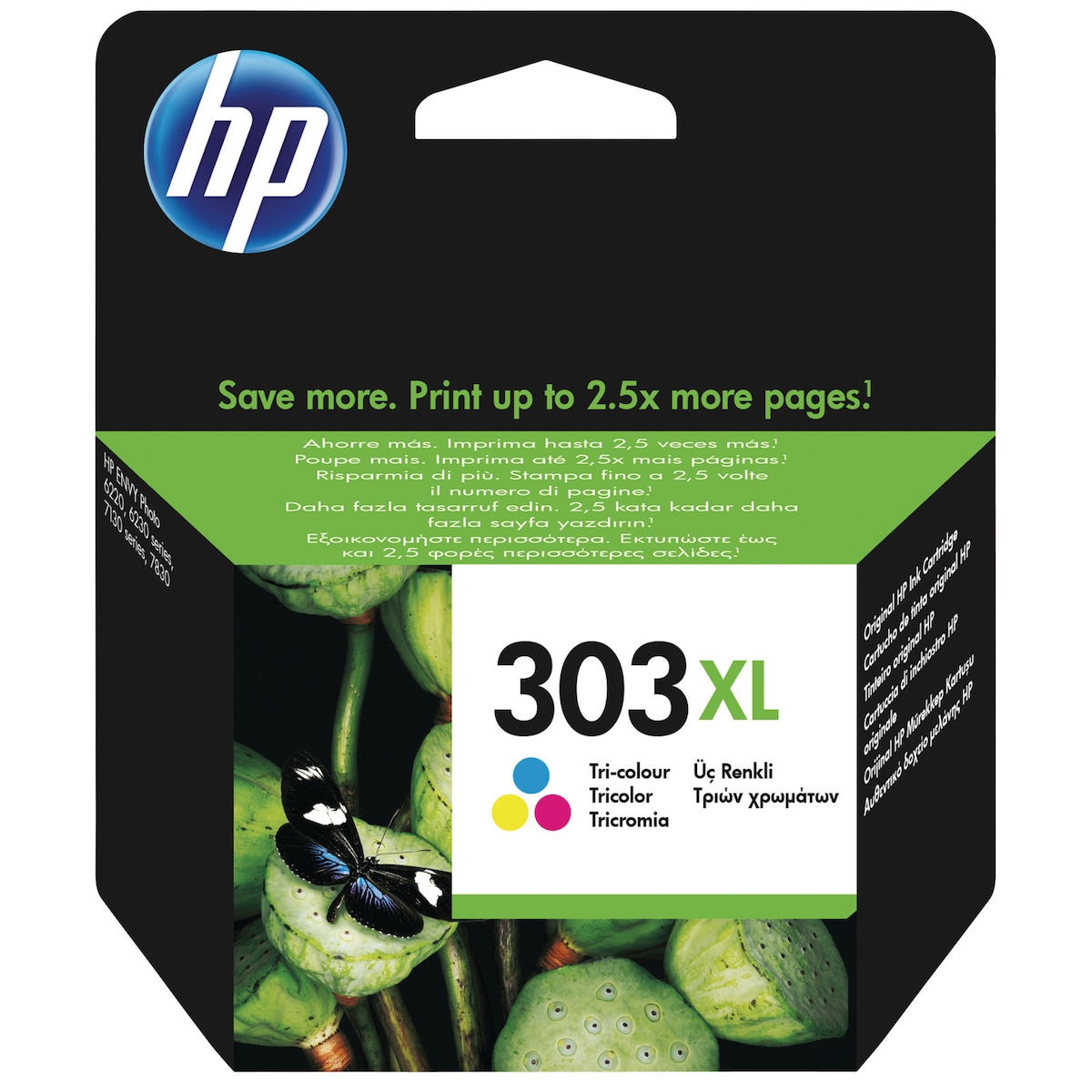 HP 303XL High Yield Tri-Colour Original Ink... | Lyreco
