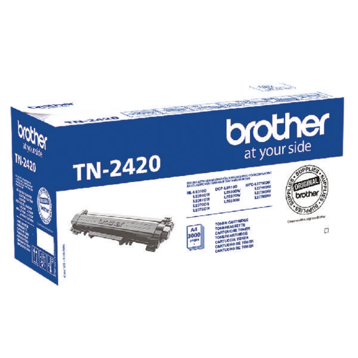 Brother TN-2420 Laser Cartridge Black | Lyreco