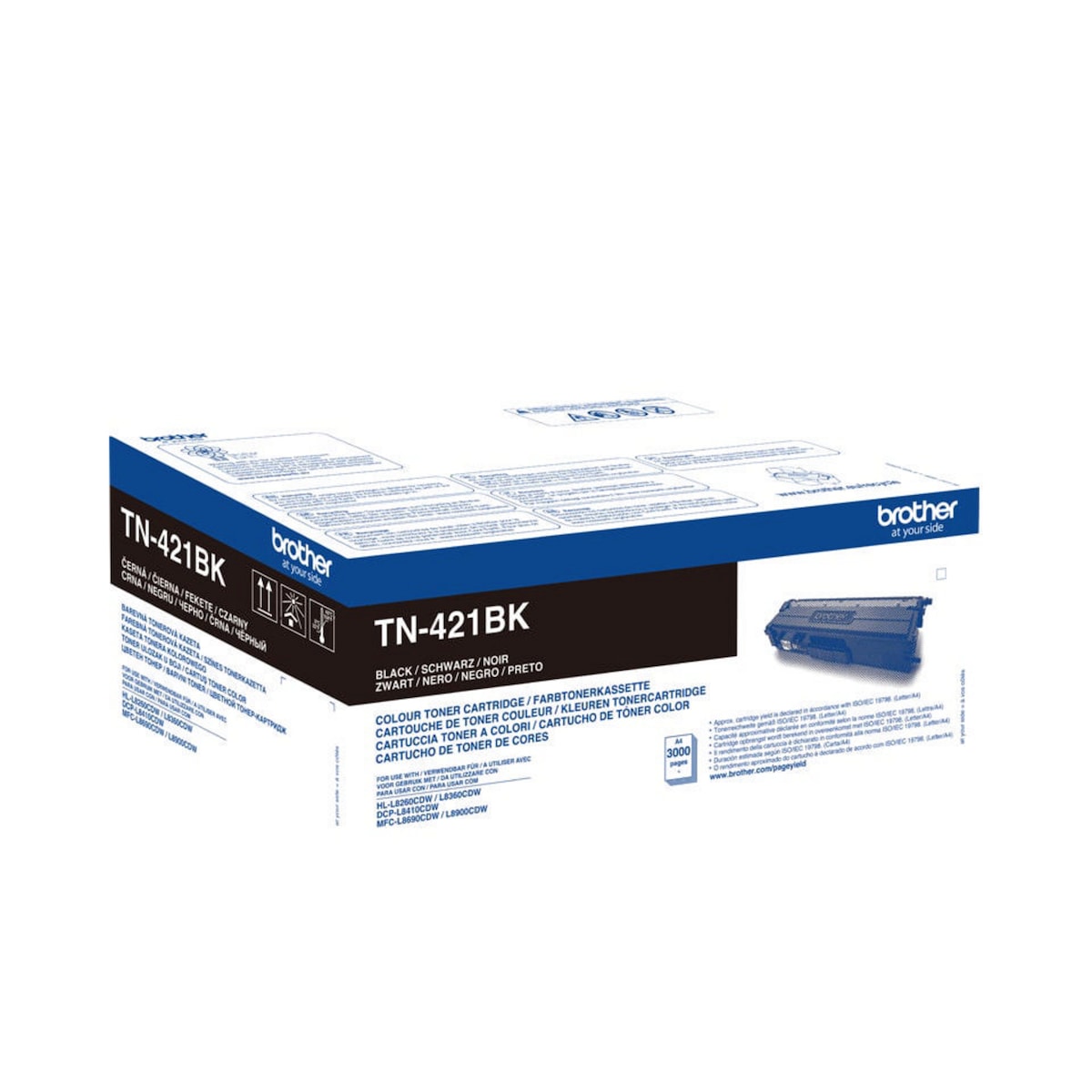 Brother TN-421 Laser Cartridge Black 1