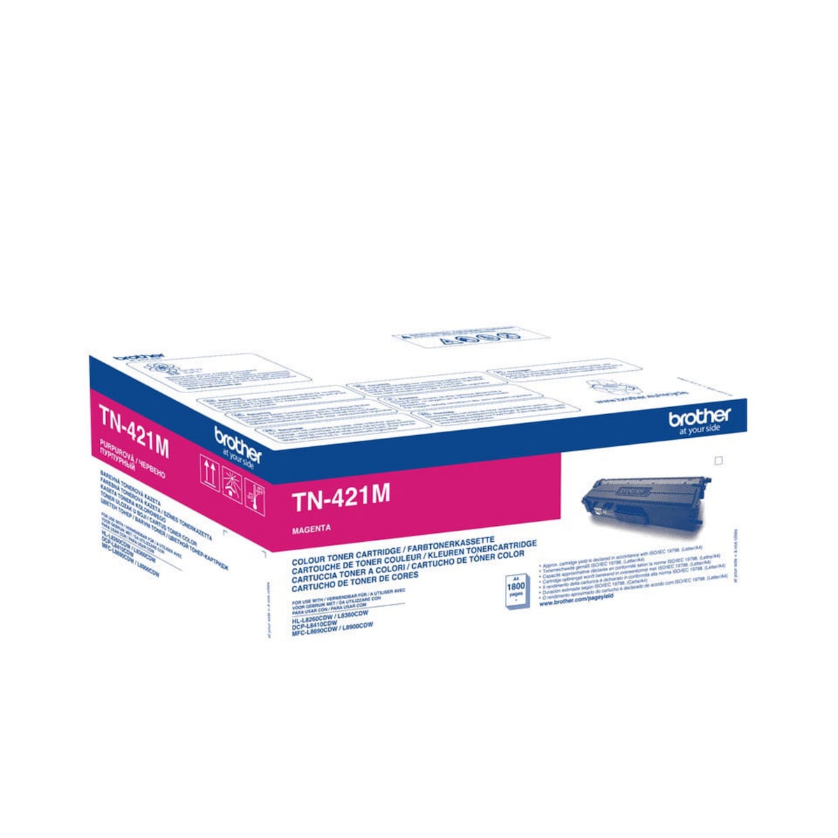 Brother TN-421 Laser Cartridge Magenta 1