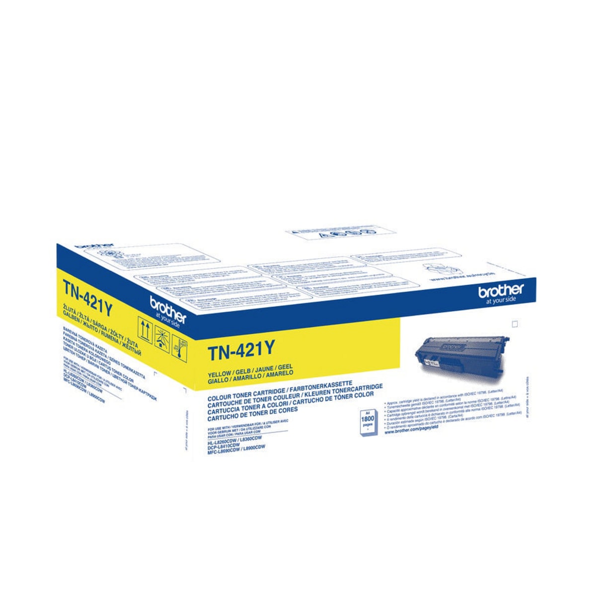 Brother TN-421 Laser Cartridge Yellow 1