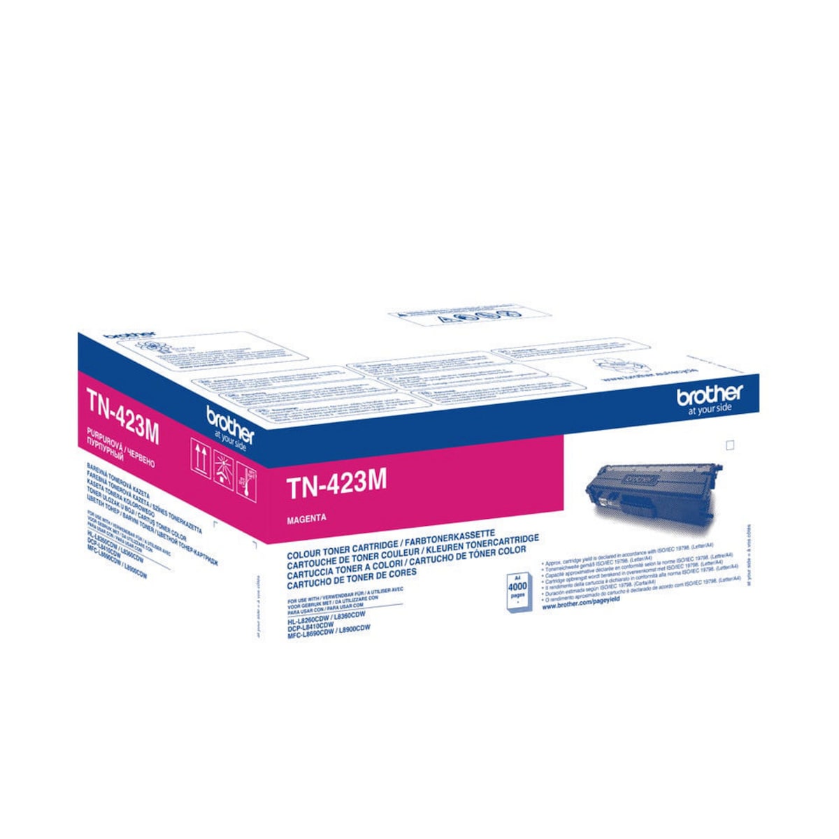 Brother TN-423 Laser Cartridge Magenta 1