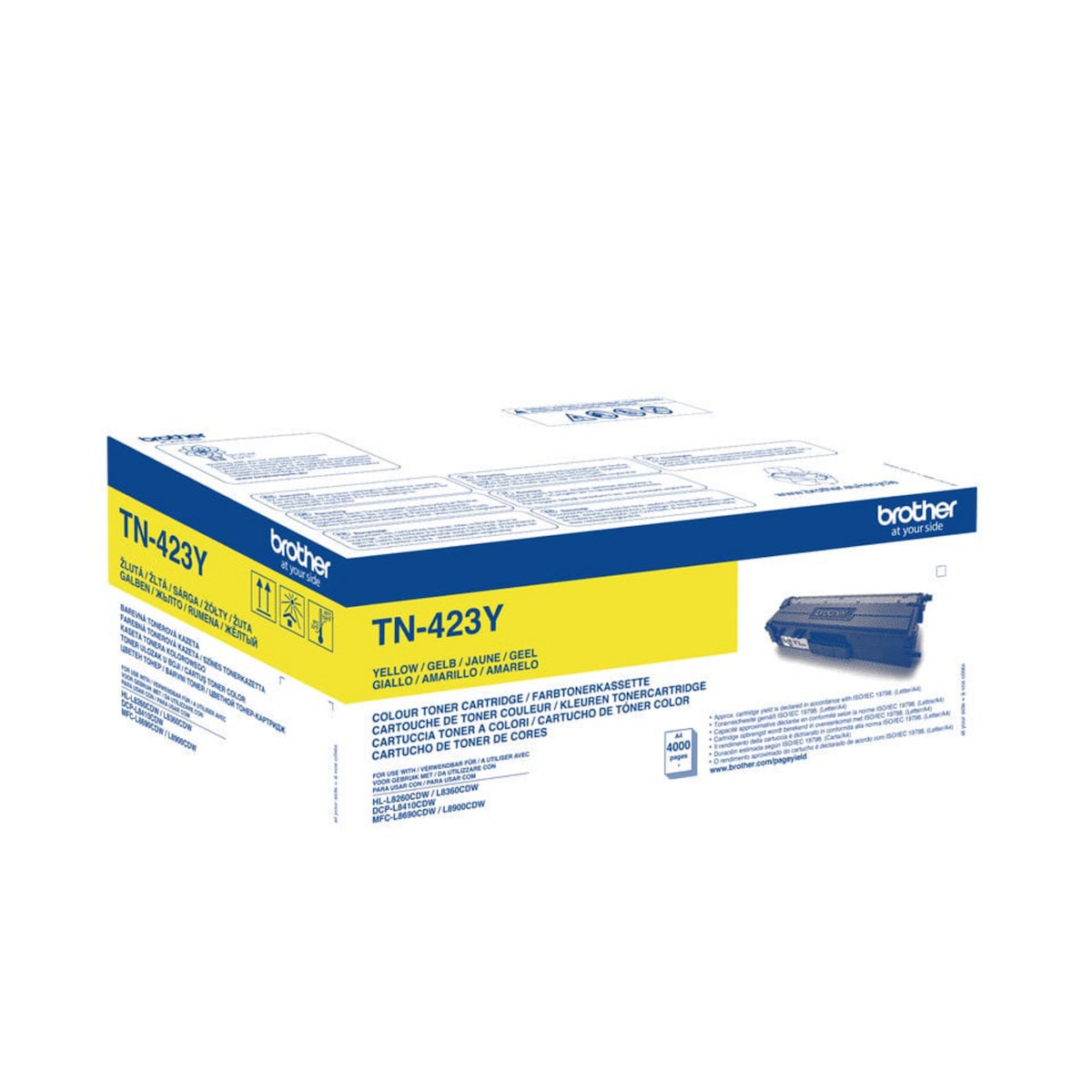Brother TN-423 Laser Cartridge Yellow 1