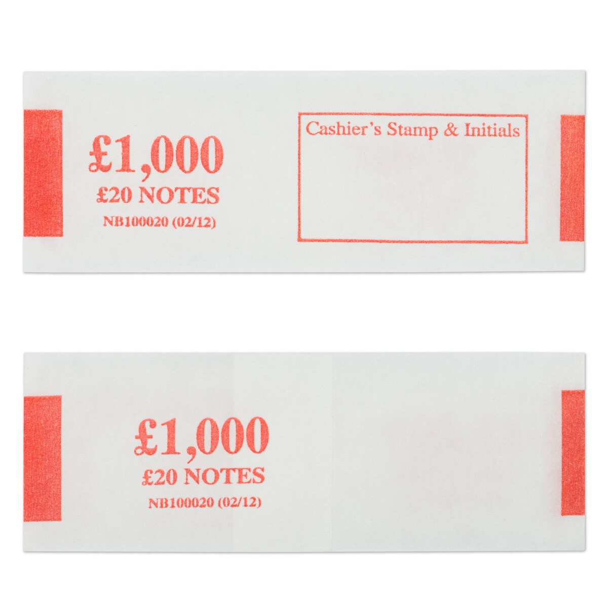 Notebands £1000 In £20 - Pack of 500 | Lyreco